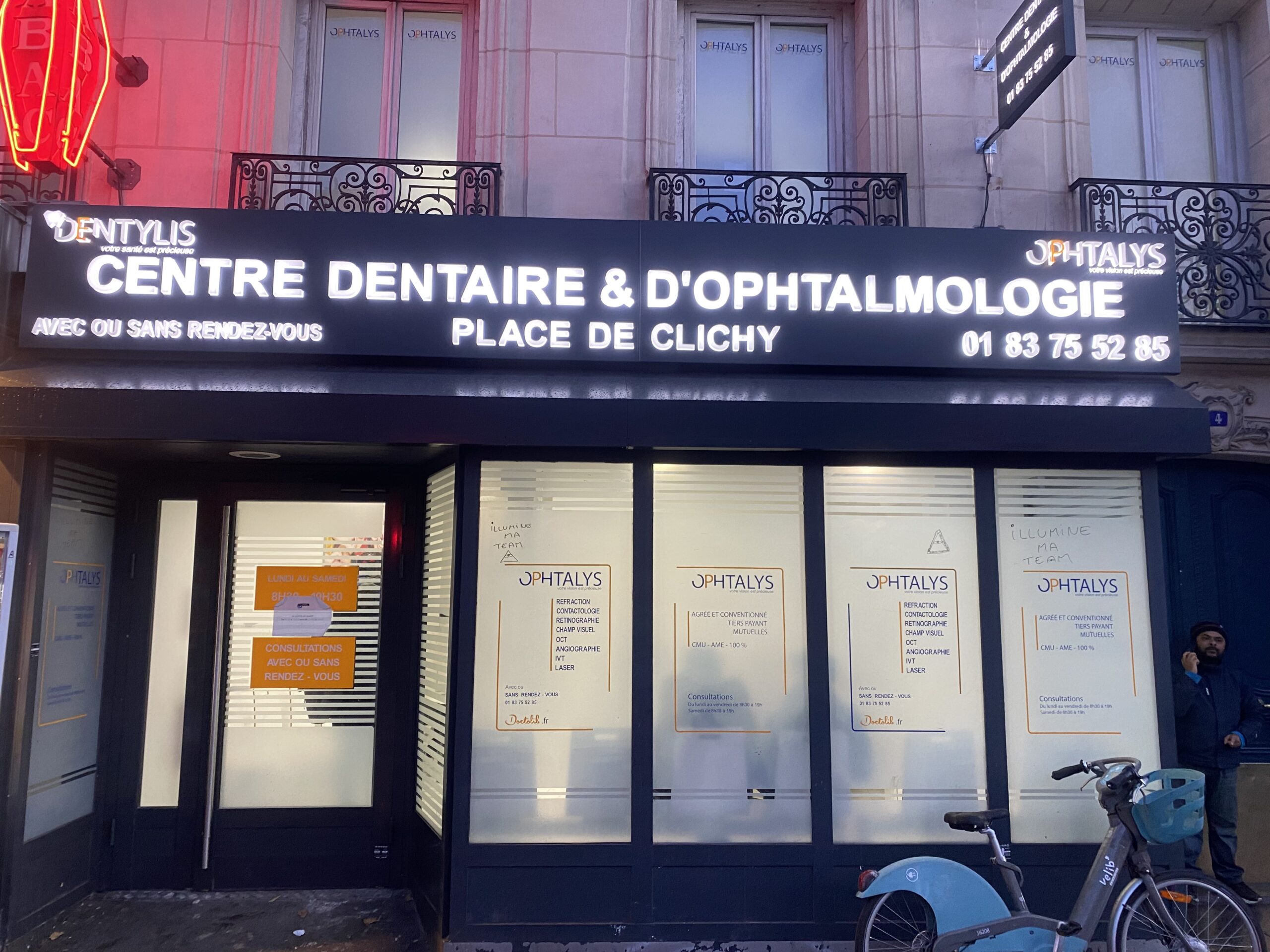 Dentistes Paris 9 Place Clichy